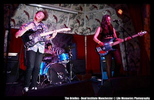 The Orielles performing at The Deaf Institute April 2014