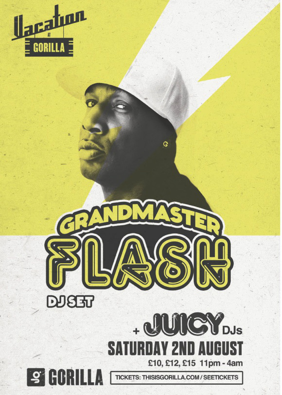 Previewed: Grandmaster Flash DJ Set at Gorilla