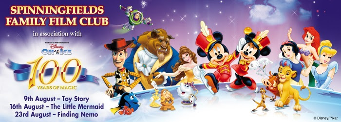 Spinningfields Launch the Family Film Club in Association with Disney on Ice Celebrates 100 Years of Magic