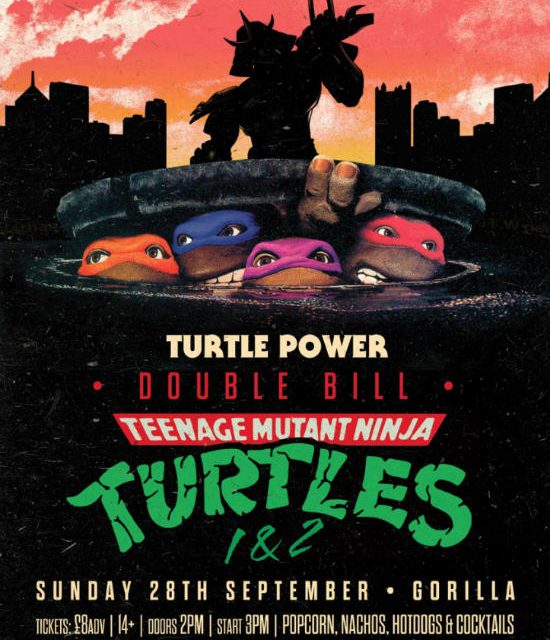 Gorilla to Host Turtle Power Double Bill