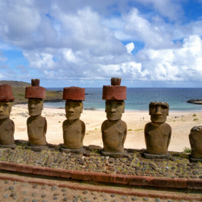 image of Moai on Rapa Nui