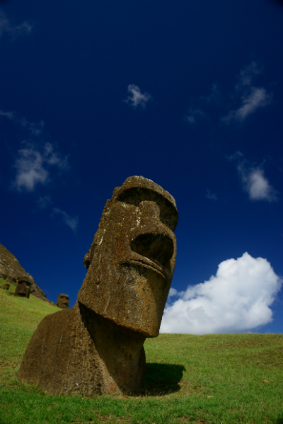 image of Moai on Rapa Nui