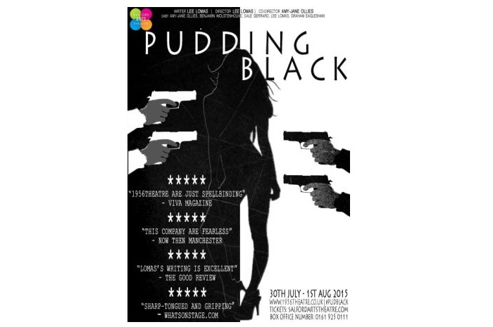 image of Pudding Black poster by 1956 Theatre at Salford Arts Theatre