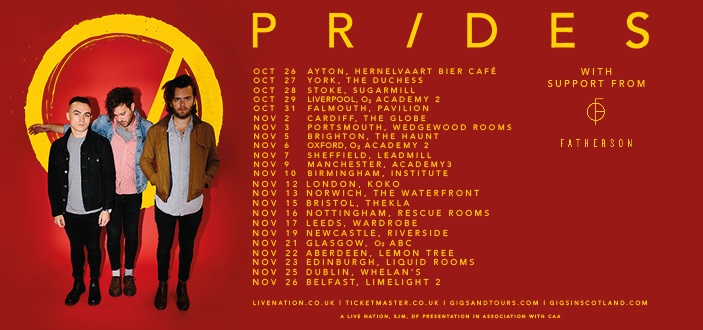 Prides announce Manchester tour date
