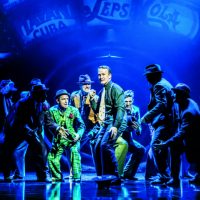 image of Jamie Parker (Sky Masterson) in Guys and Dolls - photo by Johan Persson