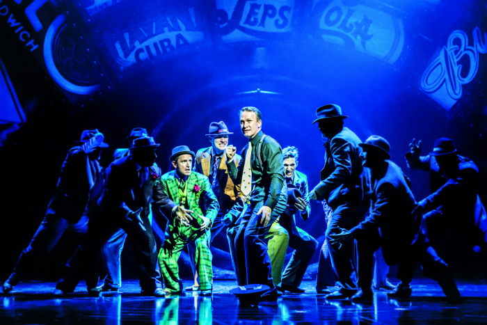 image of Jamie Parker (Sky Masterson) in Guys and Dolls - photo by Johan Persson