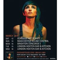 image of Lights March 2016 UK tour poster