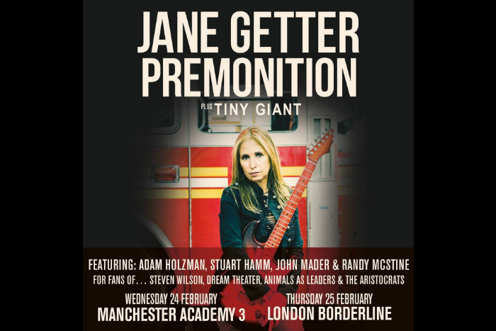Jane Getter Premonition tour poster