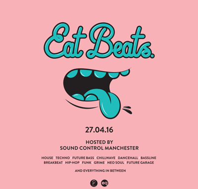 Eat Beats at Sound Control flyer