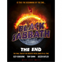 Black Sabbath The End tour poster