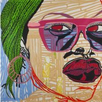 Boris Nzebo painting - She Want Love