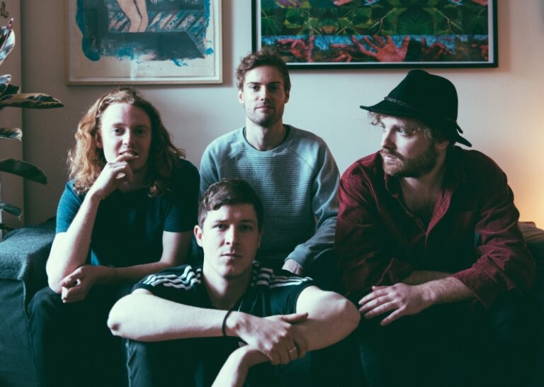 image of Palace - Leo Wyndham (guitar, vocals), Rupert Turner (guitar), Will Dorey (bass) and Matt Hodges (drums).