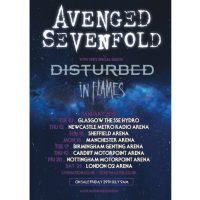 image of Avenged Sevenfold tour poster