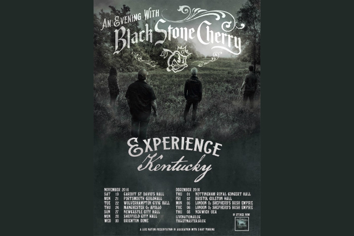 Black Stone Cherry announce O2 Apollo gig