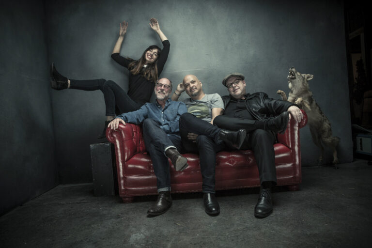 image of Pixies - Black Francis, Joey Santiago, David Lovering and Paz Lenchantin