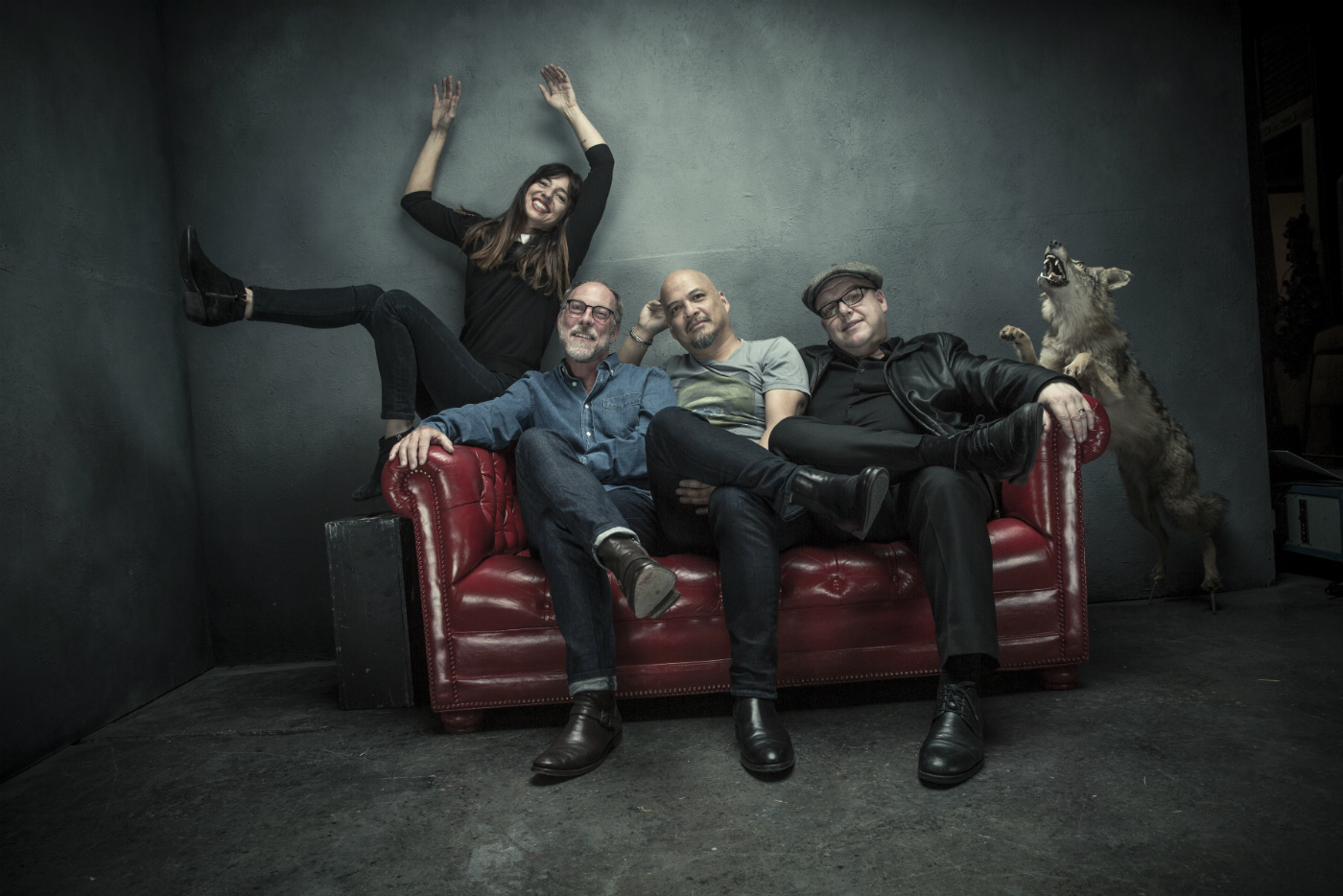 image of Pixies - Black Francis, Joey Santiago, David Lovering and Paz Lenchantin