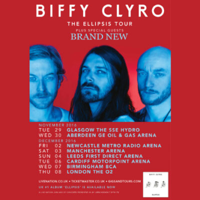 Biffy Clyro tour poster