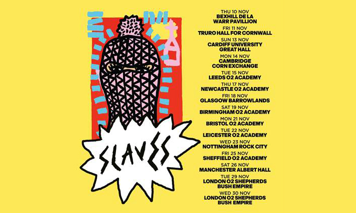 Slaves announce Manchester Albert Hall gig