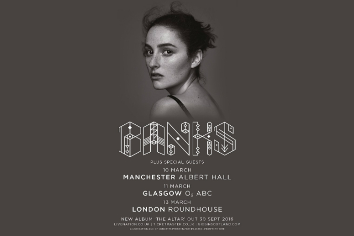 Banks UK Tour 2017 poster image
