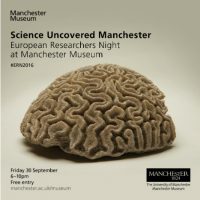 Science Uncovered at Manchester Museum poster