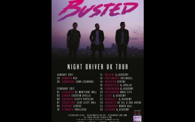 Busted announce Manchester Apollo gig