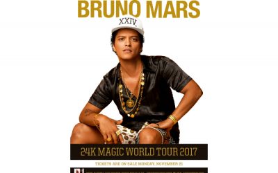 Bruno Mars announces additional Manchester Arena date