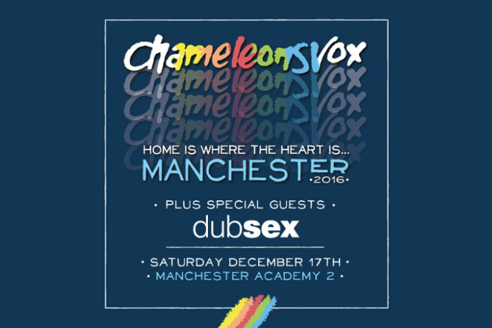 image of Chameleons Vox tour poster