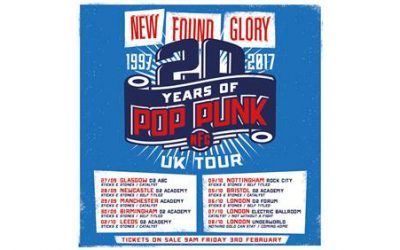 New Found Glory announce Manchester Academy gig