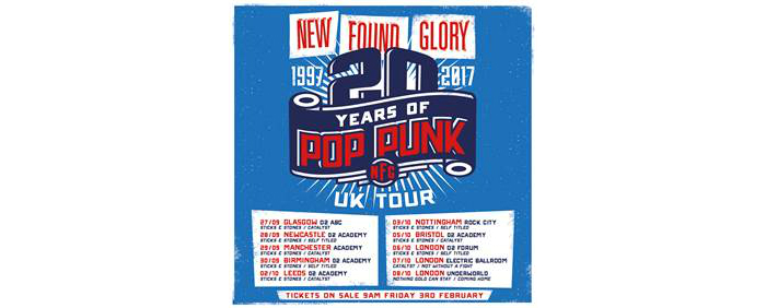 New Found Glory announce Manchester Academy gig