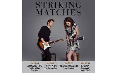 Striking Matches return to Manchester for intimate Soup Kitchen gig