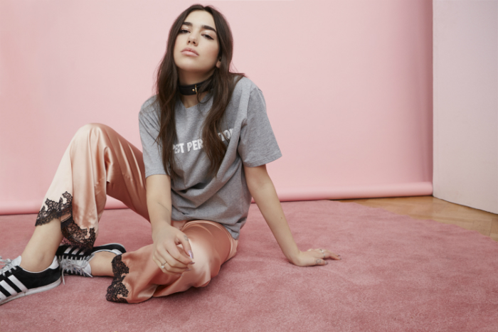 image of Dua Lipa who performs a Manchester gig at the Ritz