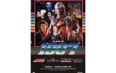 1987 Movies all day at Gorilla