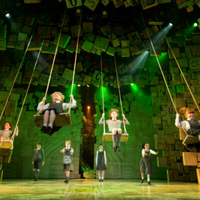 image of 's Matilda The Musical which is coming to Manchester's Palace Theatre. image credit Manuel Harlan