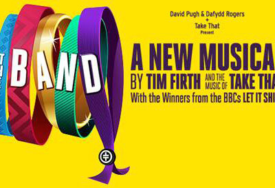 The Band The Musical banner premieres at Manchester Opera House