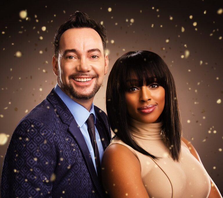 Craig Revel Horwood & Alexandra Burke promoting Sister Act at The Palace Theatre Manchester - Photo by Jay Brooks