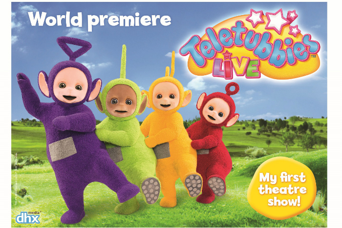 Teletubbies Live will have its world premiere at Manchester Palace Theatre