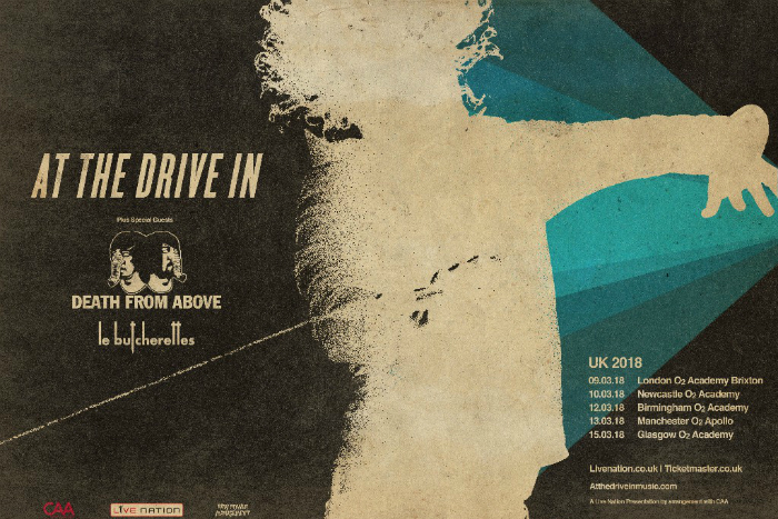 At The Drive In announce Manchester Apollo gig