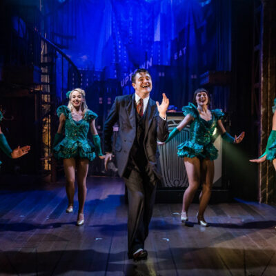Crazy for you features Tom Chambers as 'Bobby' - image courtesy Richard Davenport