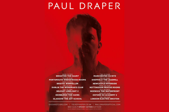 Paul Draper headlines at the O2 Ritz Manchester