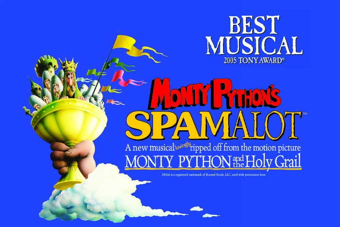 You could appear in Spamalot at the Palace Theatre