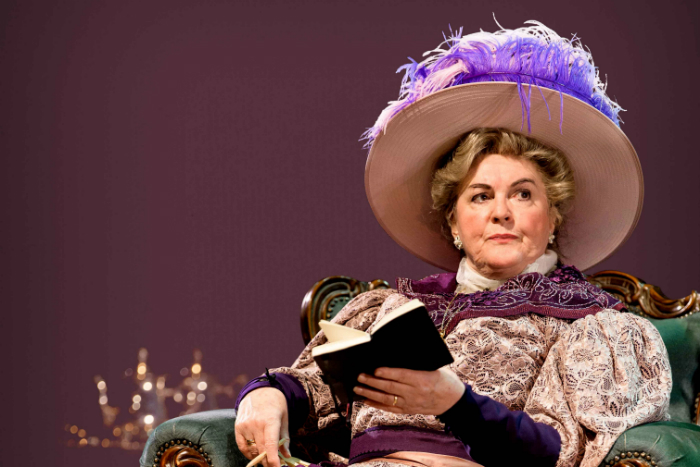 Gwen Taylor as Lady Bracknell in The Importance of Being Earnest coming to Manchester Opera House - credit Manuel Harlan