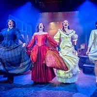 Little Women is performed at Hope Mill Theatre Manchester - image courtesy Anthony Robling
