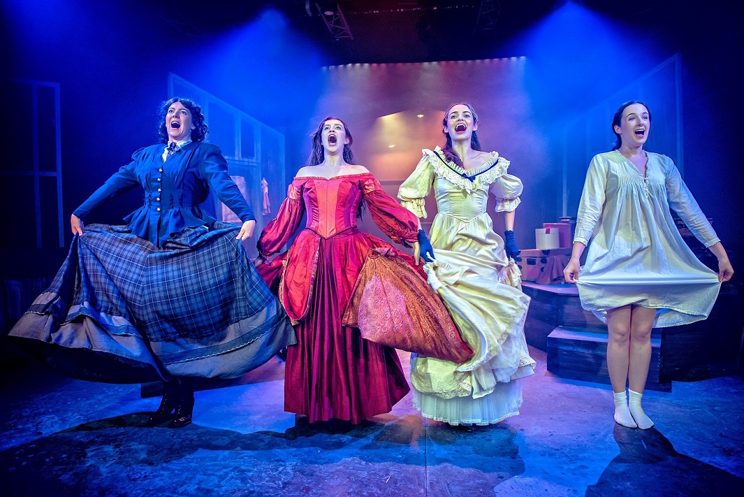 Little Women is performed at Hope Mill Theatre Manchester - image courtesy Anthony Robling