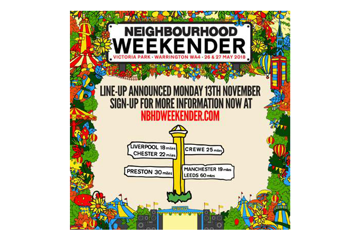 Neighbourhood launch weekend festival in Warrington