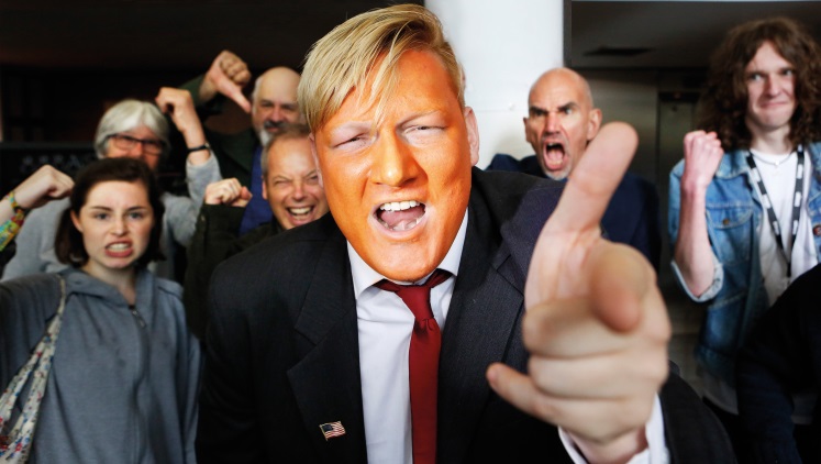 Trumpageddon comes to Waterside Sale