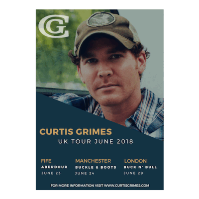 Curtis Grimes will perform at Buckle and Boots Festival