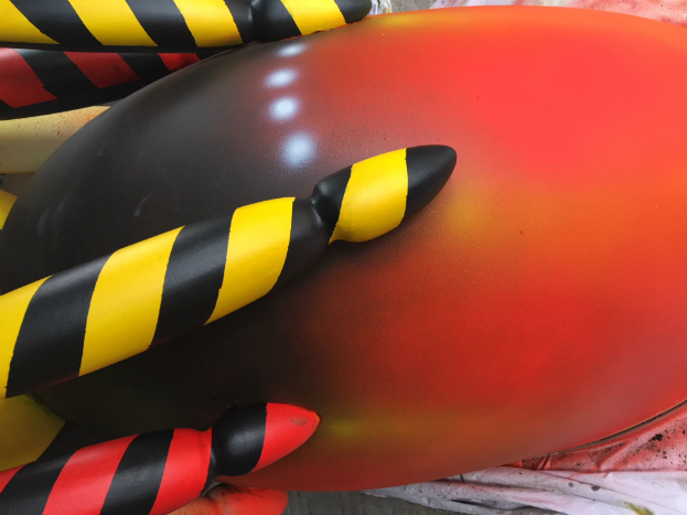 Hac-BEE-Enda be sculpture has been commissioned by The Printworks and created by Justin Eagleton