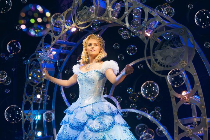 Manchester Theatre: Helen Woolf stars as Glinda in Wicked, returning to Manchester's Palace Theatre - image courtesy Matt Crockett