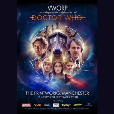 Vworp - Doctor Who convention at The Printworks Manchester