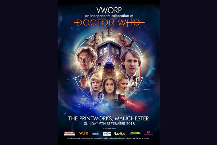 Vworp - Doctor Who convention at The Printworks Manchester